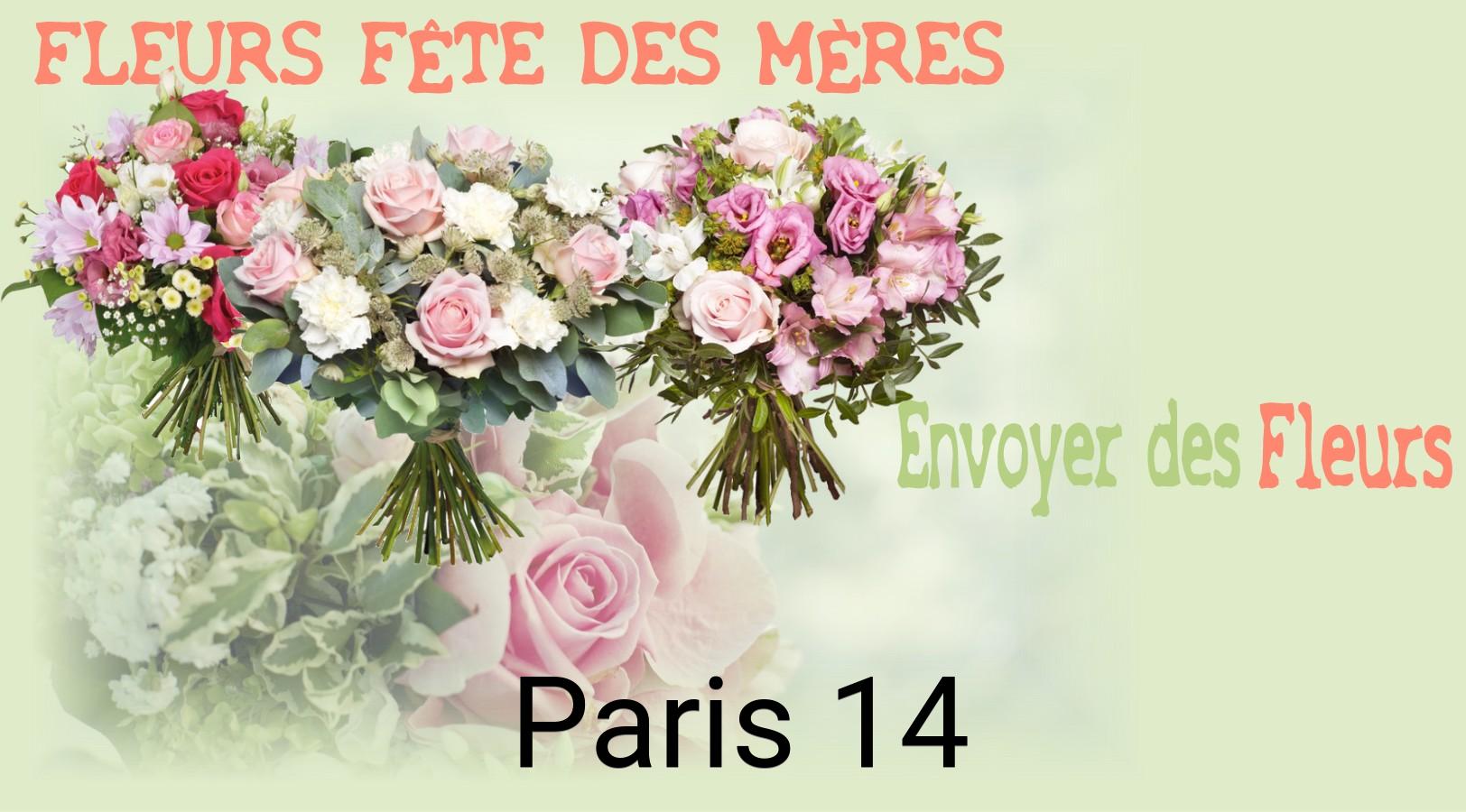 Bouquet de Fête des Mères livré à Paris-14